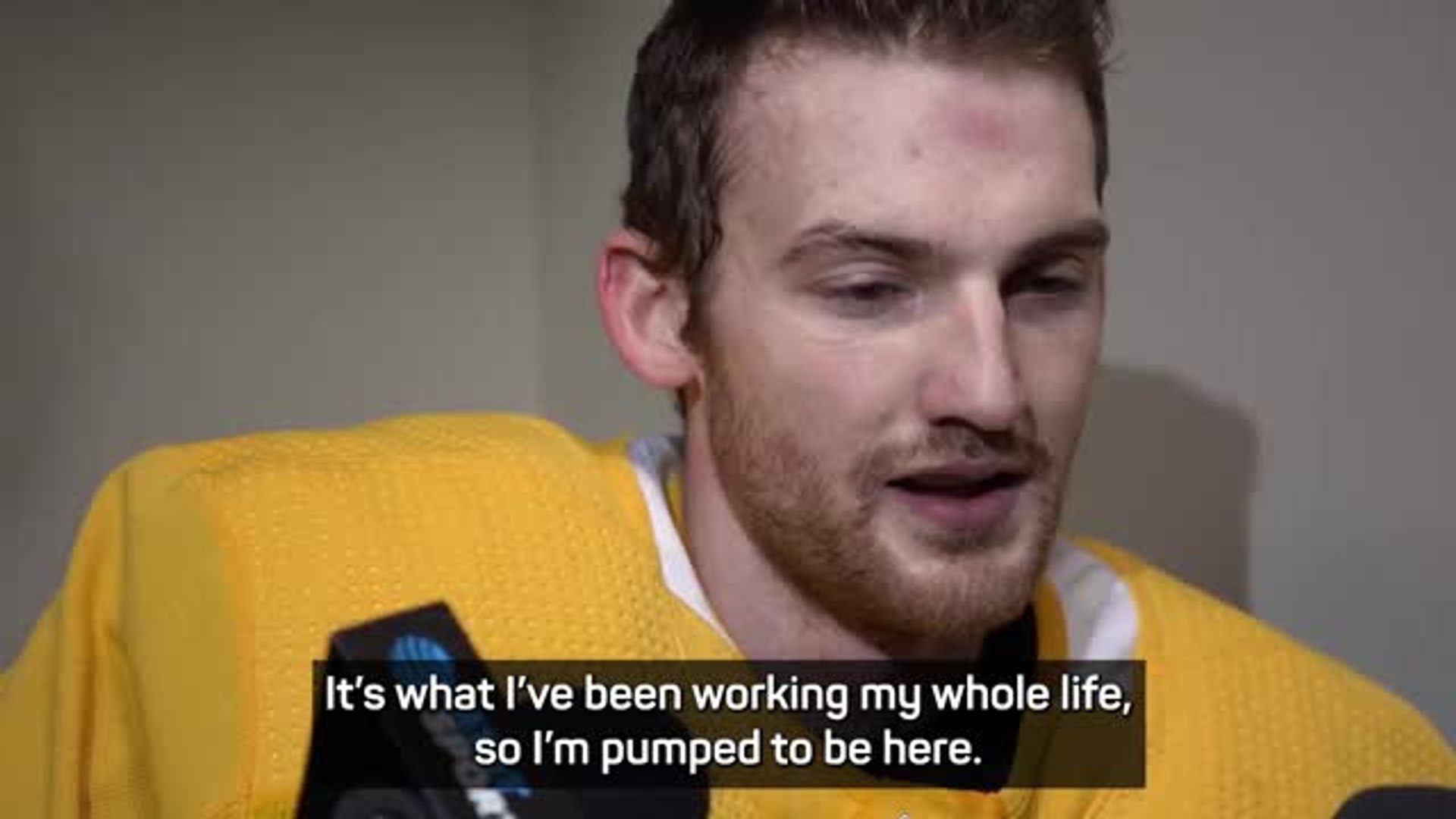 ⁣Pittsburgh Penguins tribute to Adam Johnson
