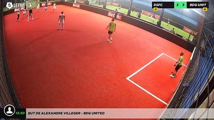 But de Alexandre Villeger - BDG UNITED