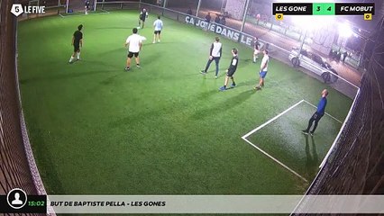 But de Baptiste Pella - LES GONES