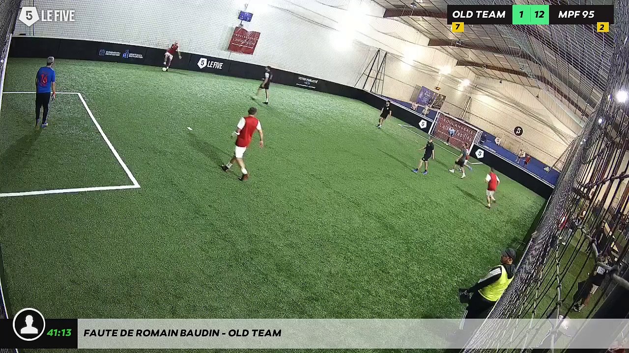Faute de Romain Baudin - OLD TEAM