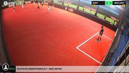 Faute de corentin BRAULT - BDG UNITED
