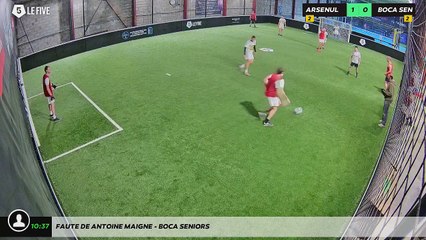 Faute de ANTOINE MAIGNE - BOCA SENIORS