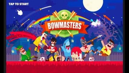 Bowmasters game Android Gameplay