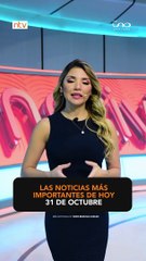 Las noticias más importantes de hoy, 31 de octubre de 2023