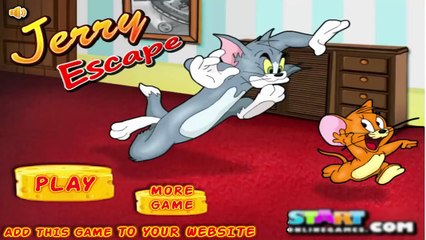 TOM AND JERRY - JERRY ESCAPE GAME - T&J Movie Cartoons For Kids