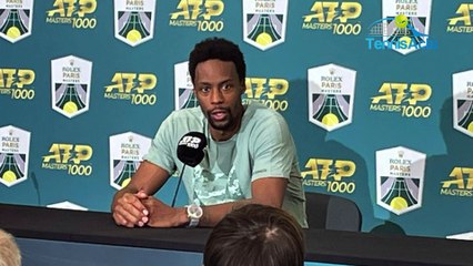 Rolex Paris Masters 2023 - Gaël Monfils : "Toutes les bonnes choses ont une fin... "