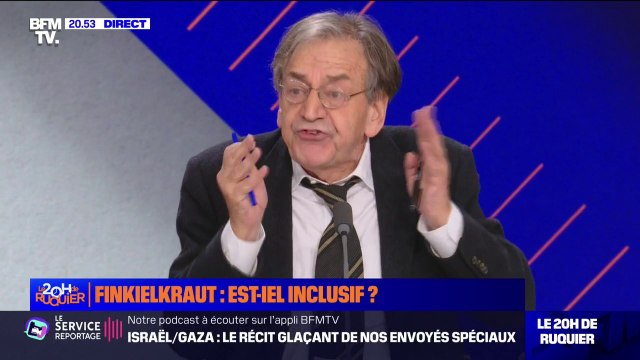 Proposition de loi contre l'écriture inclusive: Il faut sauver la langue de ce vandalisme , estime Alain Finkielkraut