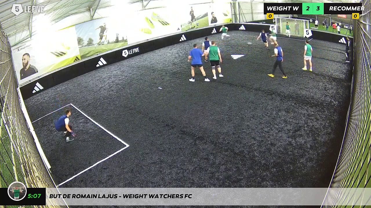 But de Romain LAJUS - WEIGHT WATCHERS FC