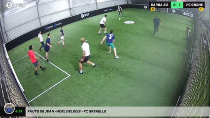 Faute de JEAN -NOEL DELBOIS - FC Grenelle