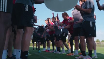 Ballon d'Or - Lionel Messi chaleureusement félicité par ses coéquipiers de l'Inter Miami