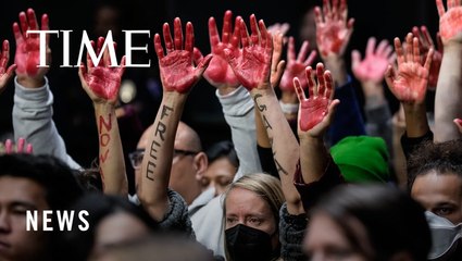 Protesters Calling for Cease-Fire Repeatedly Interrupt State Sec. Antony Blinken's Testimony Before Senate