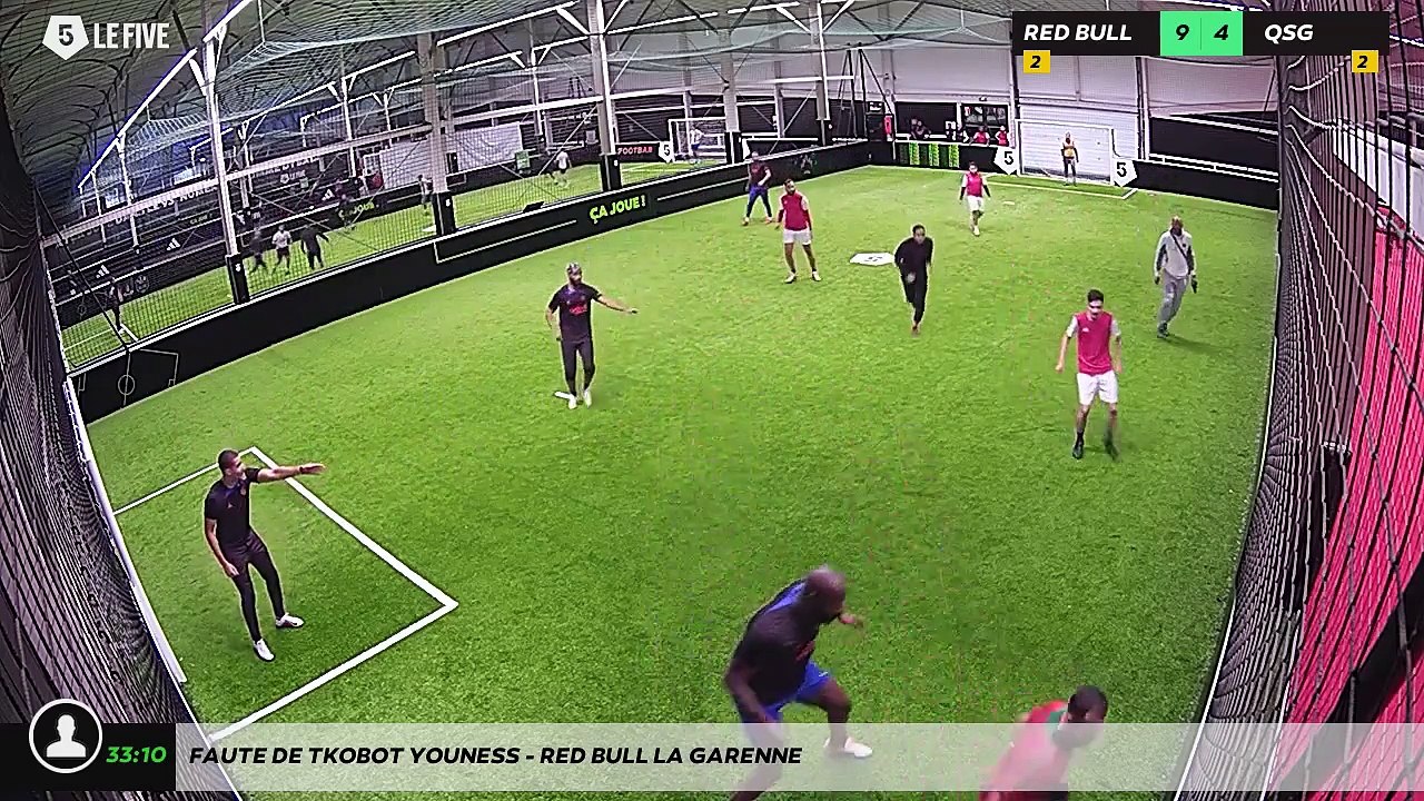 Faute de Tkobot Youness - RED BULL LA GARENNE