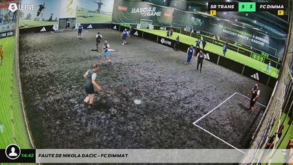 Faute de Nikola DACIC - FC Dimmat