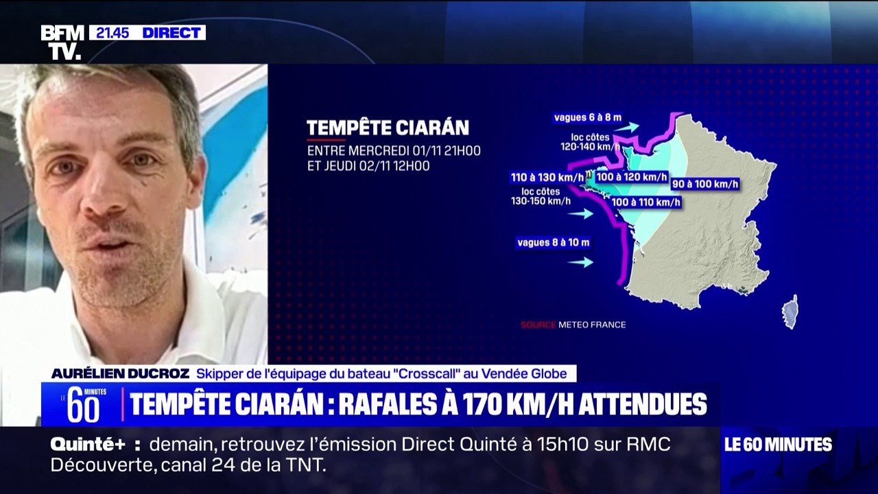 "Une escale à Lorient est obligatoire pour nous": Aurélien Ducroz, skipper sur la Transat Jacques Vabre, réagit à l'escale imposée à certains bateaux dans la course à destination de Fort-de-France