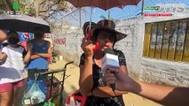 Habitantes de Acapulco realizan largas filas para recibir agua | EXPRESO