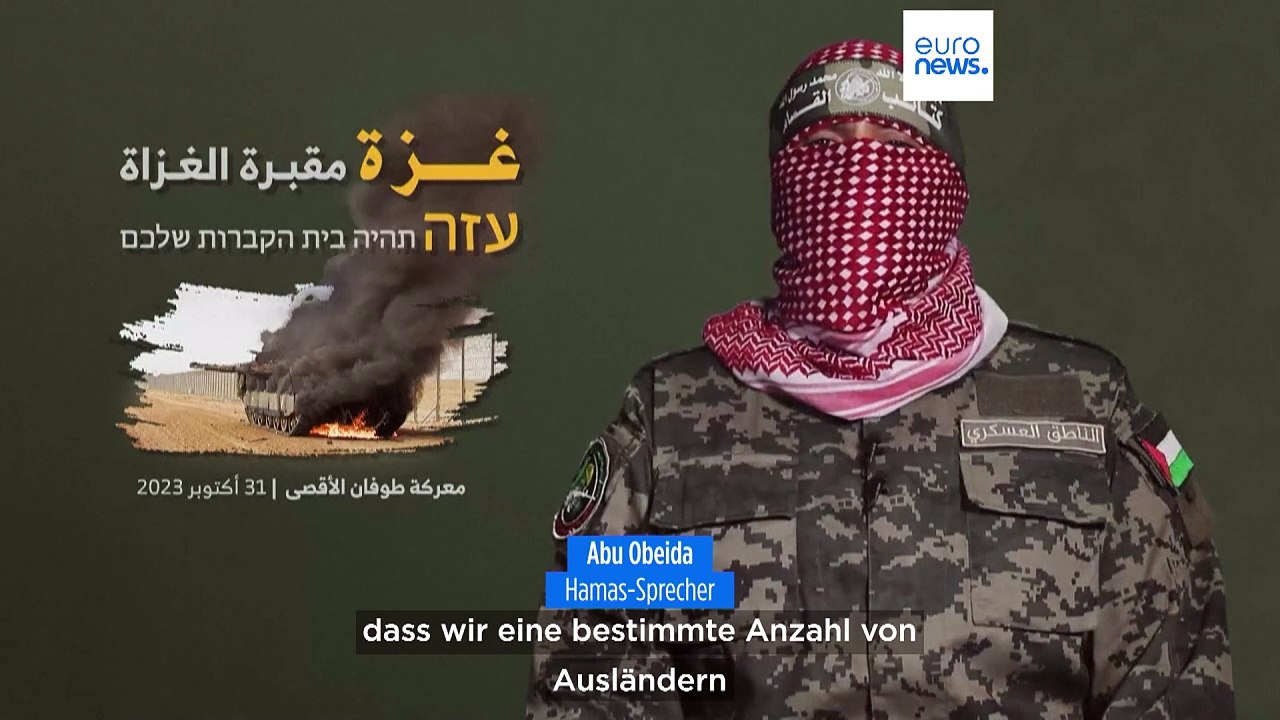 Der Kampf von 240 Familien - Hamas will offenbar einige ausländische Geiseln freilassen