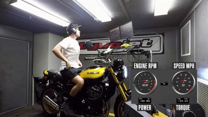 2022 Kawasaki Z900RS SE Dyno Test
