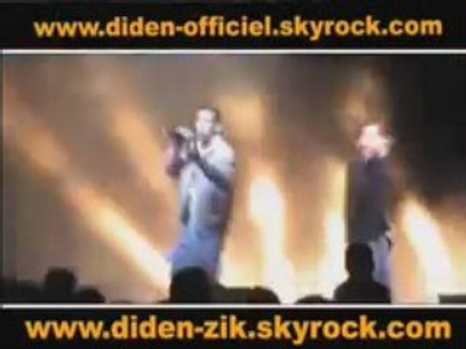 DIDEN EN CONCERT (POUR LA 1ERE PARTIE DE SHY'M)