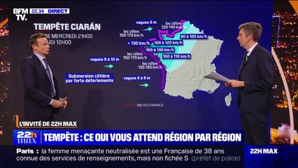 Tempête Ciaran: à quoi s'attendre?