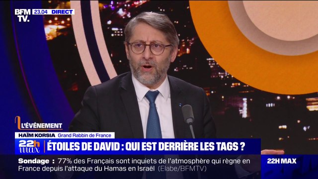 Haïm Korsia (grand rabbin de France): Si on fait de la lutte contre l'antisémitisme une grande cause nationale, on arrivera à faire quelque chose