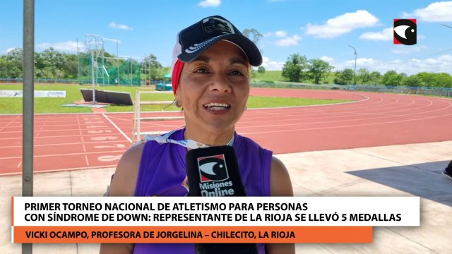 Primer Torneo Nacional de Atletismo para personas con síndrome de down representante de La Rioja se llevó 5 medallas