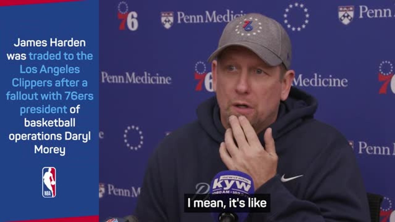 76ers coach slept through Harden trade