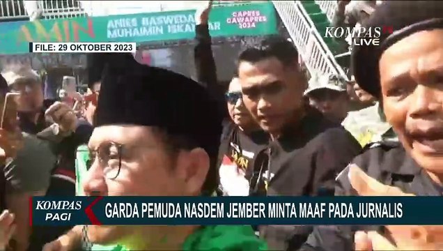 Ketua Garda Pemuda NasDem Jember Minta Maaf pada Jurnalis Atas Kericuhan saat Kampanye AMIN