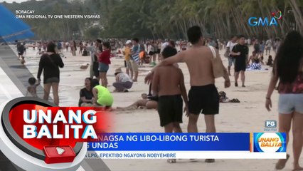 Boracay, dinagsa ng libo-libong turista ngayong Undas | UB