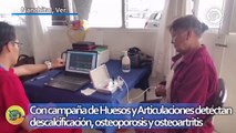 Con campaña de Huesos y Articulaciones detectan descalcificación, osteoporosis y osteoartritis en Nanchitecos