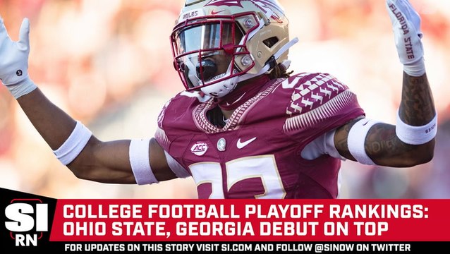 College Football Playoff Rankings: Ohio State, Georgia Debut on Top