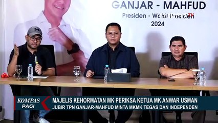 Jubir TPN Ganjar-Mahfud Minta MKMK Beri Sanksi Jika Hakim MK Terbukti Langgar