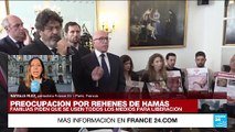 Informe desde París: familiares de rehenes franceses en manos de Hamás piden su liberación