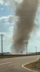 Dust Tornado In Mississippi Delta