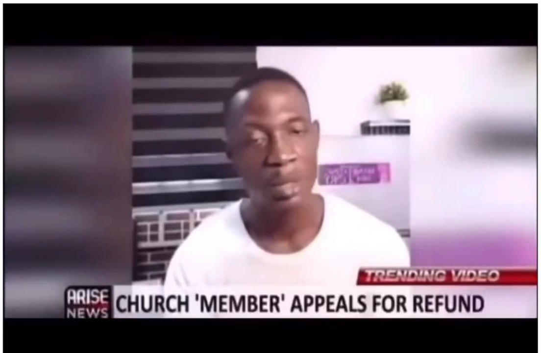 I want to go to hell fire, I’m no longer interested in going to heaven, Nigerian man speaks after accusing his pastor of scamming him