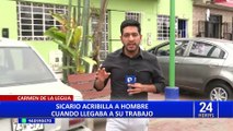 Carmen de La Legua: sicarios asesinan a balazos a trabajador municipal