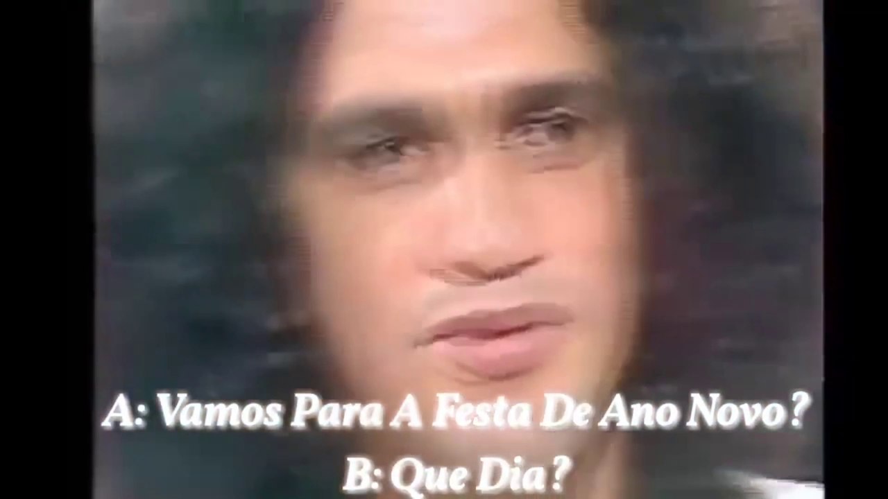 Meu 37°Meme (Feito Por Mim.), A: Vamos Para A Festa De Ano Novo?, B: Que Dia?
