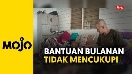 Anak OKU tanggung ibu terlantar, abang hidap sawan