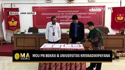 MoU PN Bekasi dan Universitas Krisnadwipayana - MA NEWS