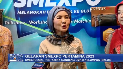 Smexpo 2023, Pertamina Gandeng UMKM Kelompok Inklusi