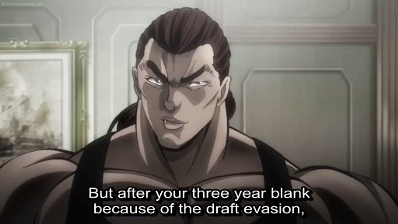 Hanma Yujiro meets Mohammad Jr and Challenge him to his Children - Baki 2018 Episode 25 ENG SUB Baki the Grappler グラップラー刃牙