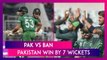 PAK vs BAN ICC World Cup 2023 Stat Highlights: Pakistan Defeat Bangladesh By Seven Wickets