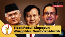 Tidak Peduli Siapa Yang Jadi Presiden, Warga Pekanbaru Maunya Sembako Murah