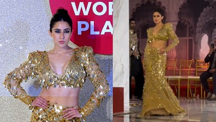 Jio World Plaza Launch 2023: Sara Ali Khan Ramp Walk Troll, 'Koi Chalna Sikhao..'| Boldsky