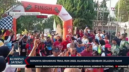 Serunya Semarang Trail Run 2023, Olahraga Sembari Jelajah Alam