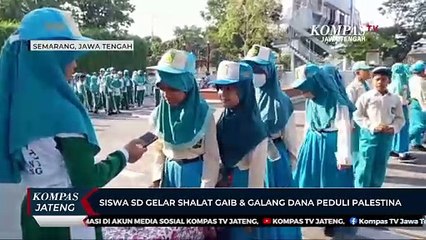 Download Video: Siswa SD Gelar Shalat Gaib dan Galang Dana Peduli Palestina