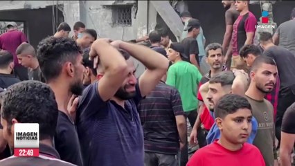 Israel bombardea campamento de refugiados más grande de Gaza