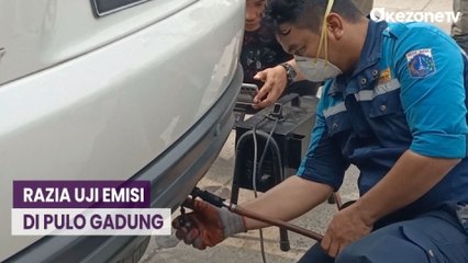 Скачать видео: Pemprov DKI Jakarta Gelar Razia Uji Emisi di Pulo Gadung Jaktim