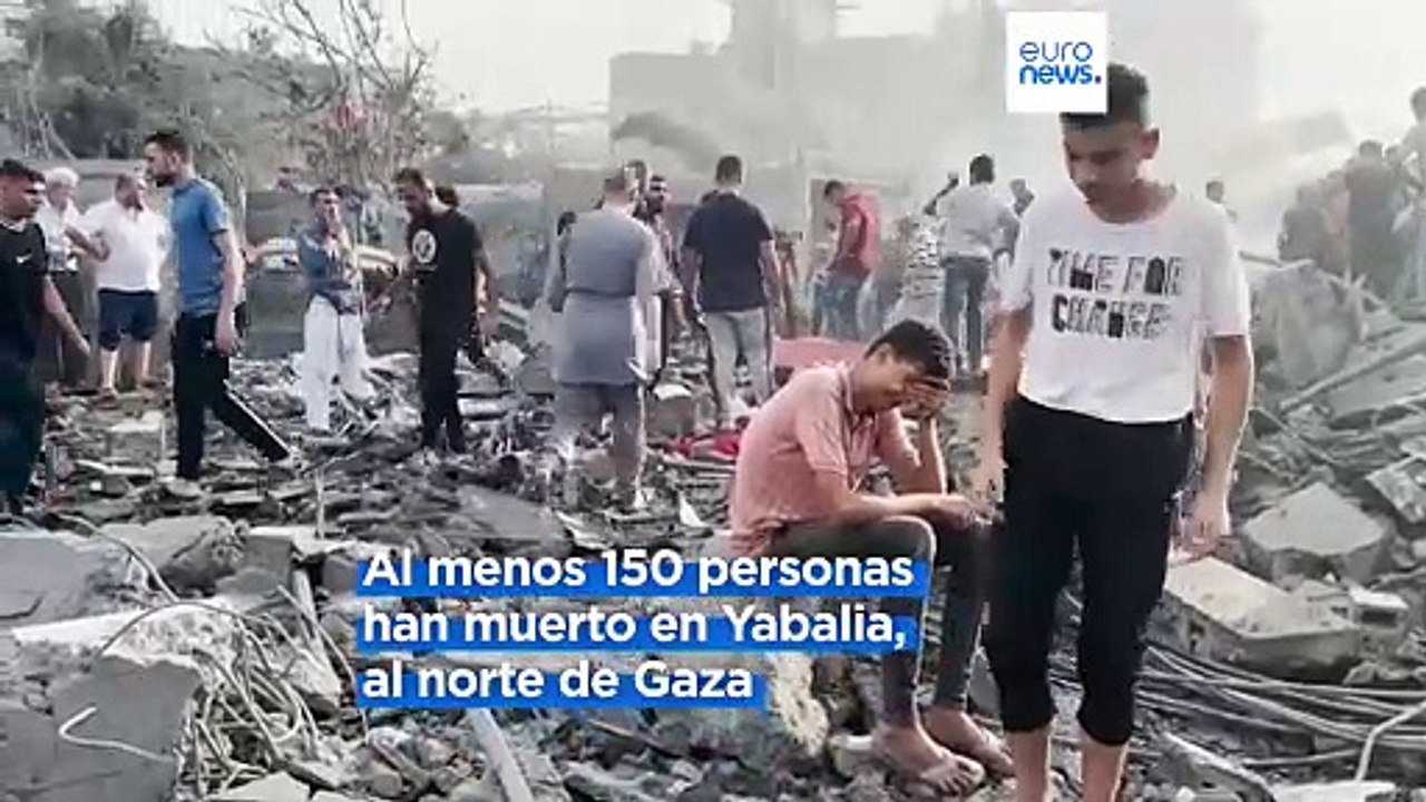 Cientos de palestinos muertos en un nuevo bombardeo de Israel a un campo de refugiados en Gaza