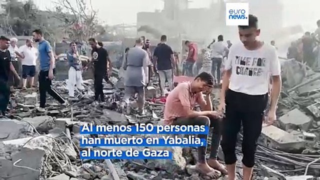 Cientos de palestinos muertos en un nuevo bombardeo de Israel a un campo de refugiados en Gaza