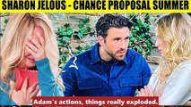 CBS Young And The Restless Spoilers Sharon is angry when Chance proposes to Summ